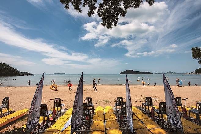 송호해수욕장 전경(사진=해남군청)