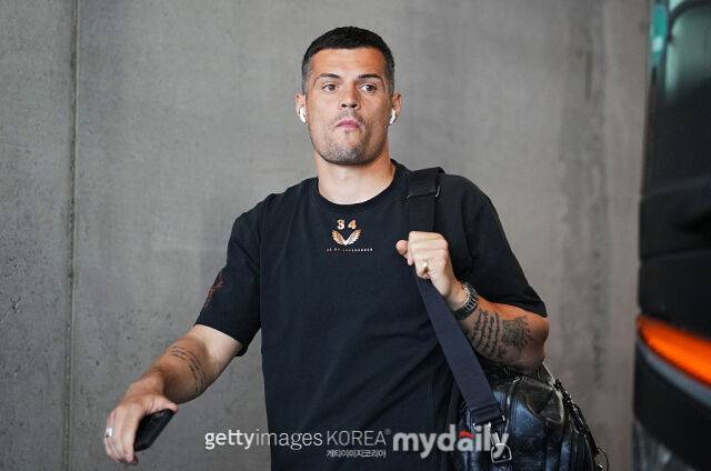 AC 밀란의 관심을 받고 있는 그라니트 자카. /게티이미지코리아