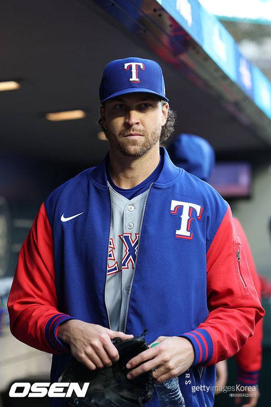 [사진] 텍사스 제이콥 디그롬. ⓒGettyimages(무단전재 및 재배포 금지)