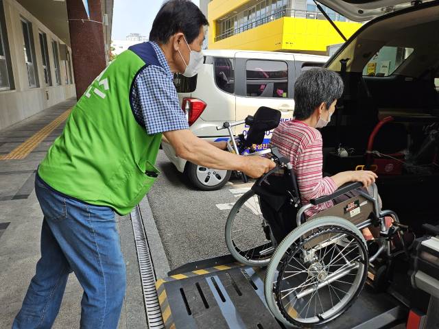 광주 광산구 특화사업 휴블런스 서비스. 사진 제공=광주 광산구