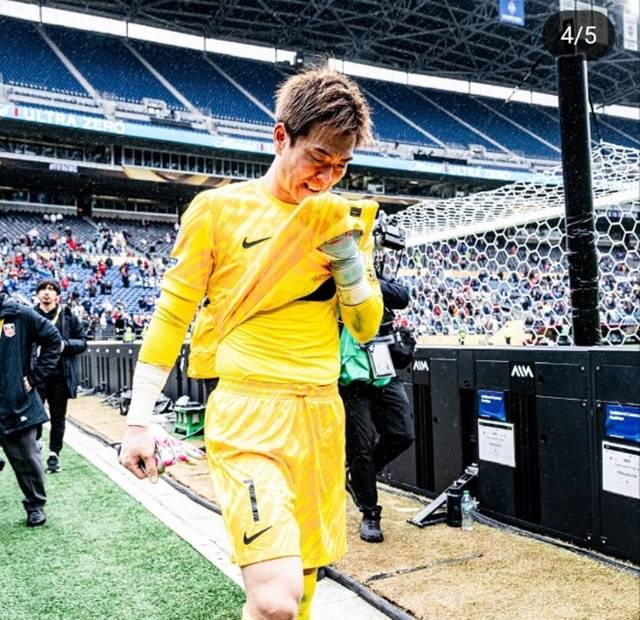 우라와 레즈 골키퍼 니시카와 슈사쿠. /사진=우라와 레즈 SNS