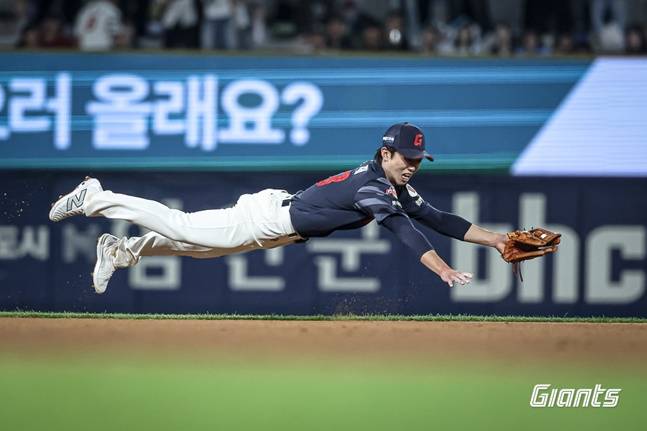 전민재. /사진=롯데 자이언츠 제공