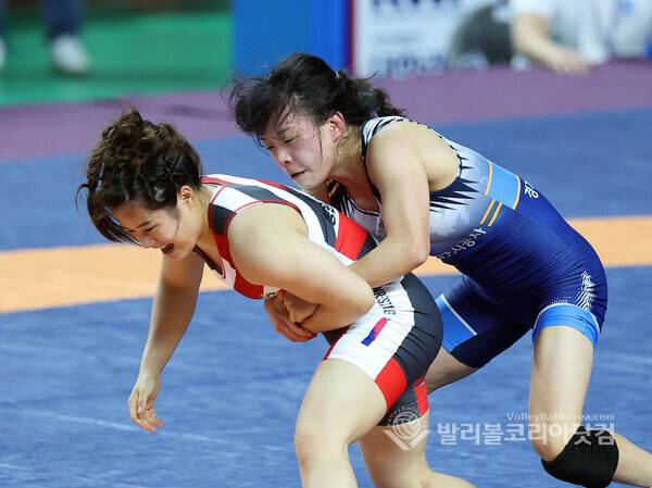 GH여자레슬링, 50kg 자유형 김진희 금메달.