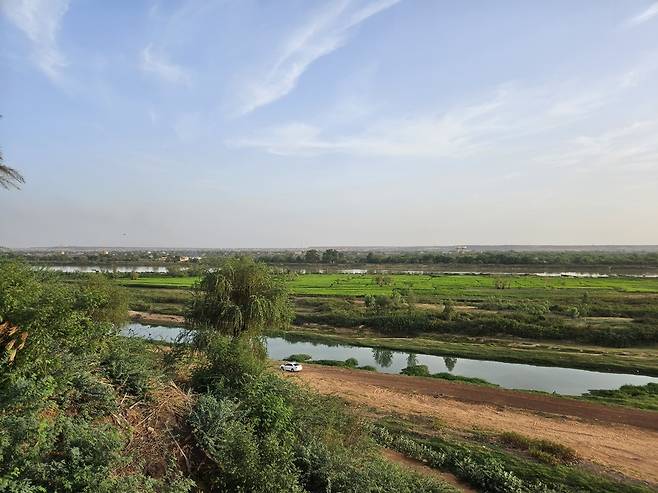 니제르 수도 니아메를 흐르는 니제르강 노재현 기자 nojae@yna.co.kr