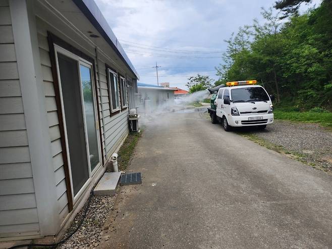 방역 [양양군 제공. 재판매 및 DB 금지]