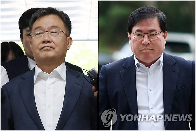 김만배(왼쪽)-유동규 [연합뉴스 자료사진]