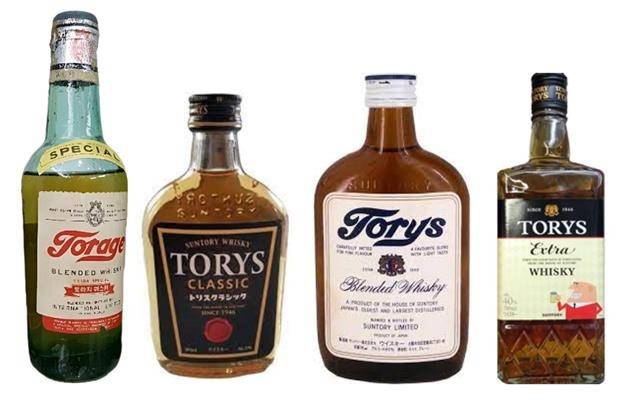왼쪽 첫번째 도라지 위스키, 종류별 토리스 위스키 사진 출처 : 제조사 홈페이지