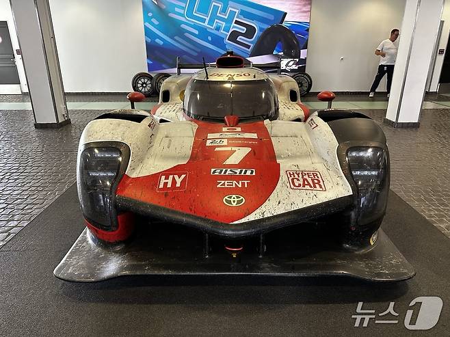 도요타의 세계내구선수권 출전 하이퍼카(WEC LMDh) 도요타 GR010 하이브리드.ⓒ 뉴스1 이동희 기자
