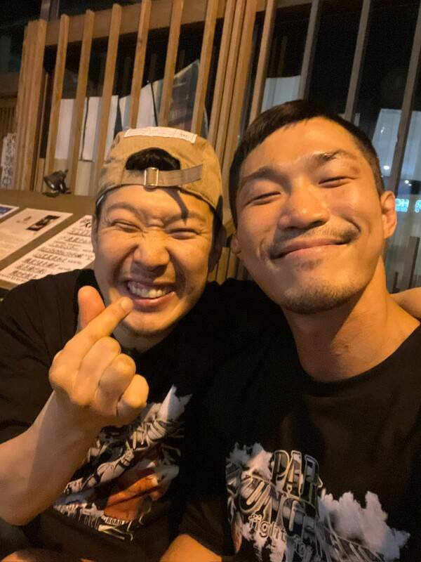 하하와 박형근. ⓒ로드FC