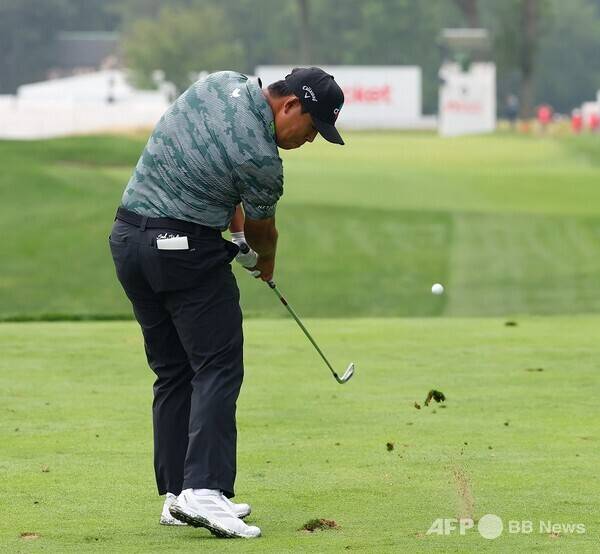 2025년 미국프로골프(PGA) 투어 로켓 클래식에 출전한 김시우 프로가 2라운드에서 경기하는 모습이다. 사진제공=ⓒAFPBBNews = News1 (사진을 무단으로 사용하지 마십시오.)