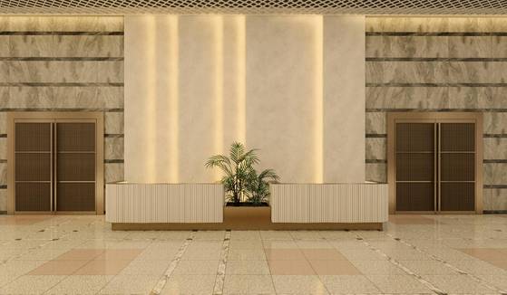 서울시가 조성한 피움서울 예식장로비. [사진 서울시]