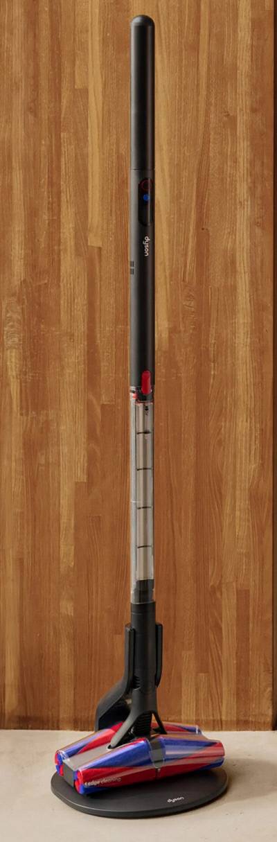 다이슨 제임스의 엉뚱한 상상은 혁신이 된다. 진공청소기를 연필처럼 가늘게 만들겠다는 발생으로 탄생한 ‘다이슨 펜슬백 플러피콘’.