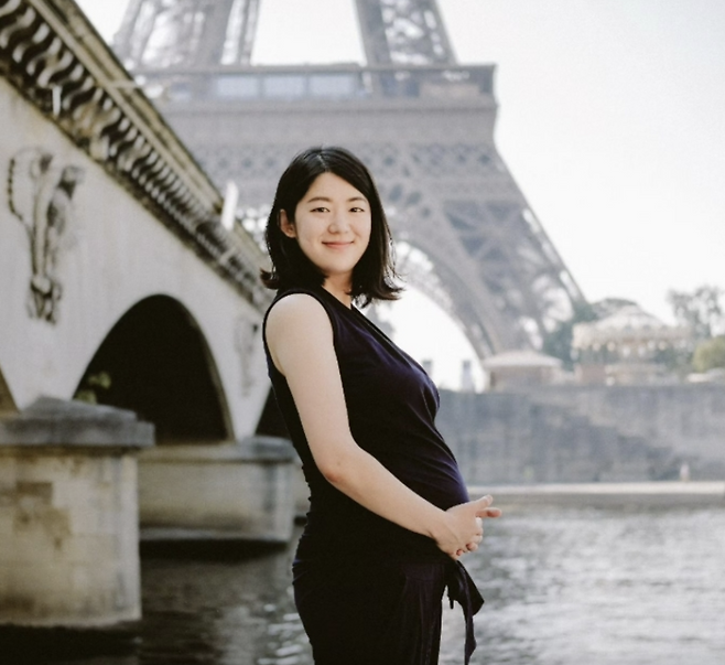 김규진 씨가 딸을 임신했을 때의 모습. [김규진씨 인스타그램 캡처]