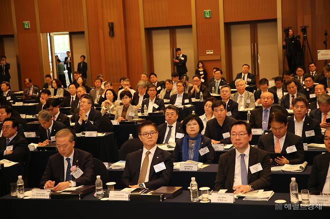 전국 각지의 대학 총장들이 ‘대학의 인공지능(AI) 경쟁력 강화’를 위해 정부가 재정 지원 등을 늘리고 교육환경 변화를 추진해야 한다고 촉구했다. [한국대학교육협의회 제공]