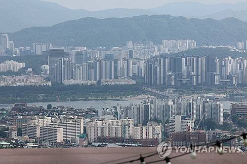 서울 시내 아파트의 모습. 연합뉴스