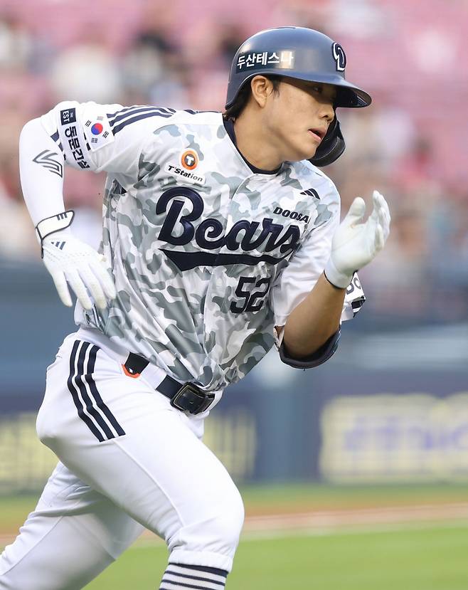 두산 베어스 내야수 박준순. /사진=두산 베어스 제공