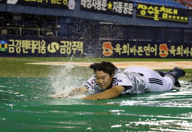 두산 베어스 내야수 박준순. /사진=두산 베어스 제공