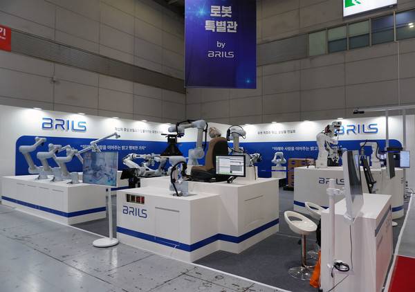 2025 광주미래산업엑스포에 참가한 브릴스 부스 [사진=브릴스]