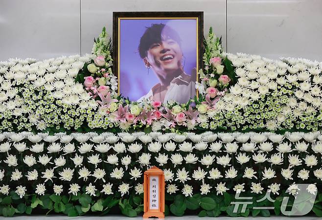 故 휘성의 빈소/ 2025.3.14/뉴스1