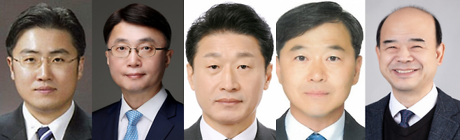 이재명 대통령이 29일 5개 부처 차관을 임명했다. 왼쪽부터 이진수 법무부 차관, 류제명 과학기술정보통신부 2차관, 이호현 산업통상자원부 2차관, 이형훈 보건복지부 2차관, 이상경 국토교통부 1차관. 사진=대통령실