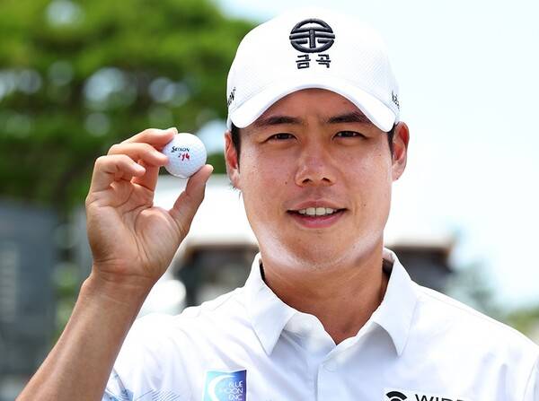 2025년 한국프로골프(KPGA) 투어 KPGA 군산CC오픈에 출전한 박영규 프로가 최종라운드에서 홀인원을 기록했다. 사진제공=KPGA