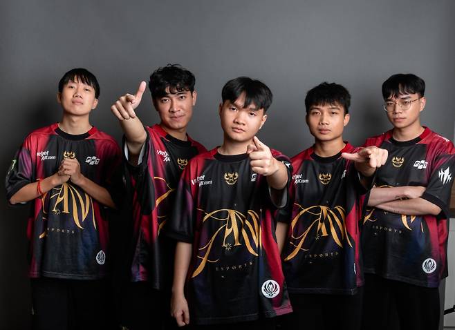 감e스포츠(GAM) 선수단. 라이엇 게임즈 제공