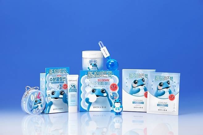 하이트진로의 소주 브랜드 ‘진로’가 다가오는 여름을 앞두고 더모코스메틱 브랜드 ‘햇빛연구소 셀퓨전씨’와 협업을 진행했다. [시진 출처 = 하이트진로]