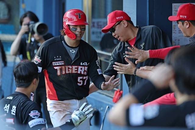 KIA 고종욱은 29일 잠실 LG전에서 맹활약했다. 사진=KIA 제공