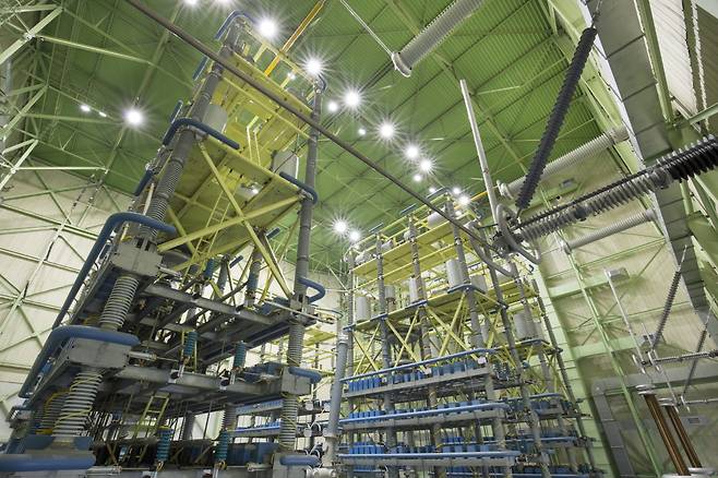 KERI 대전력 시험설비.[KERI 제공]