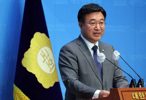 윤호중 행정안전부 장관 후보자[연합]