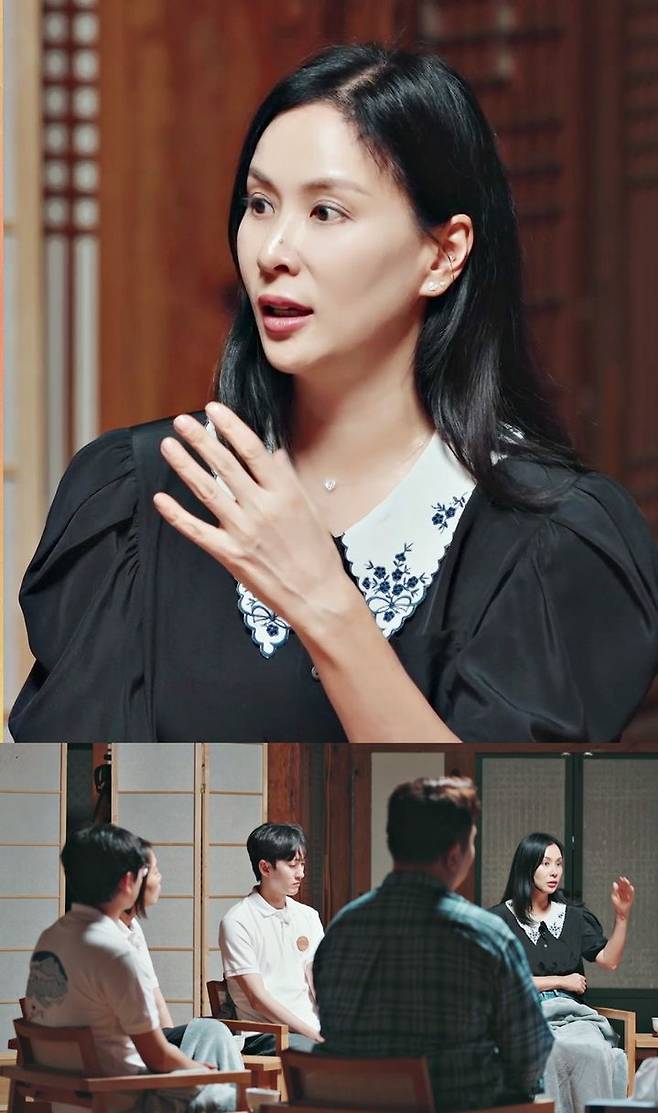 [서울=뉴시스] 배우 고소영이 30일 오후 9시 10분 방송되는 MBN '오은영 스테이'에서 민낯을 방송 최초로 공개한다. (사진=MBN '오은영 스테이' 제공) 2025.06.29. photo@newsis.com *재판매 및 DB 금지