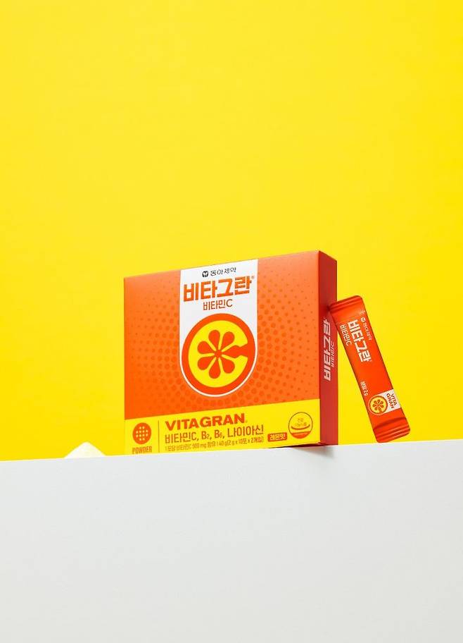 [서울=뉴시스] 동아제약, '비타그란 비타민C 분말' 리뉴얼 출시 (사진=동아제약 제공) 2025.06.27. photo@newsis.com *재판매 및 DB 금지