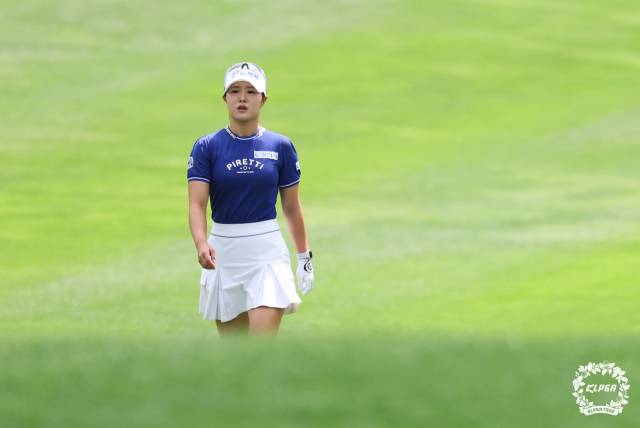 평균 버디 1위에 올라 있는 고지우. 사진 제공=KLPGA