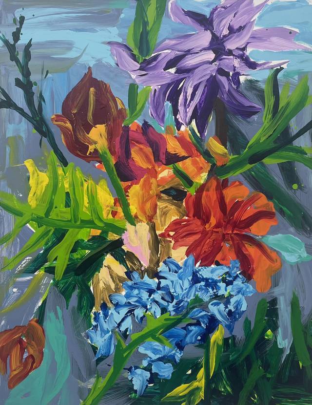 변연미, fleurs dispersées24-18