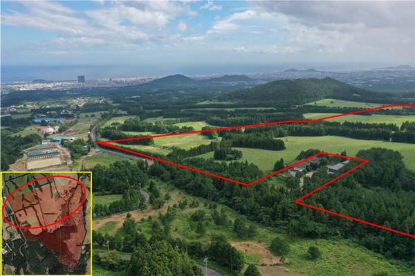 LH가 보유한 천마목장 매각 대상 토지.(LH제주본부 제공)