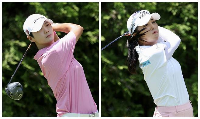 왼쪽부터 박성현, 윤이나(사진=AFPBBNews)