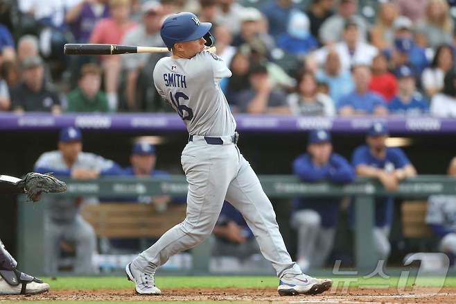 LA 다저스의 윌 스미스. ⓒ AFP=뉴스1