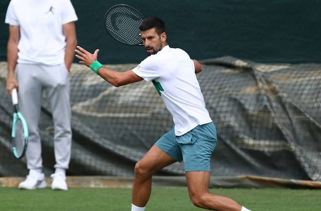 윔블던에서 우승 의욕을 보이고 있는 노박 조코비치