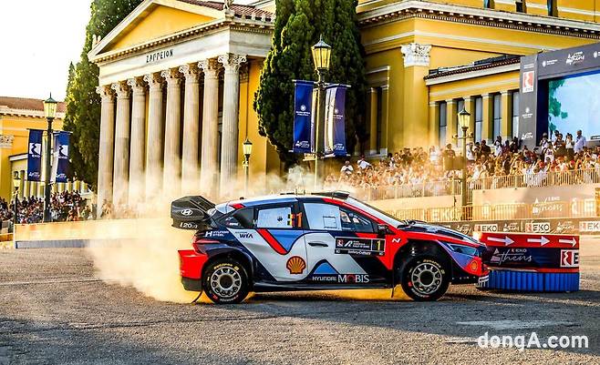 현대차 월드랠리팀 i20 N 랠리1 경주차