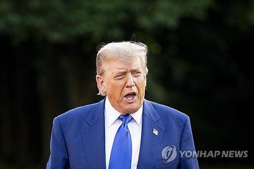 도널드 트럼프 미국 대통령. EPA 연합뉴스