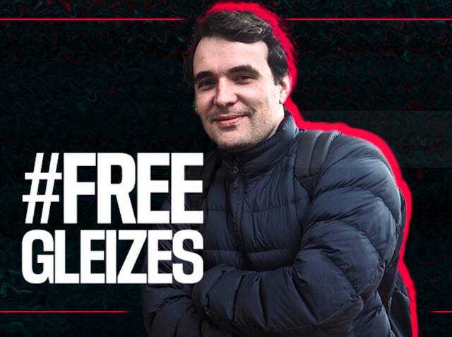 국경없는기자회(RSF)가 누리집에 게시한 프랑스 언론인 크리스토프 글레즈의 사진. 국경없는기자회 제공