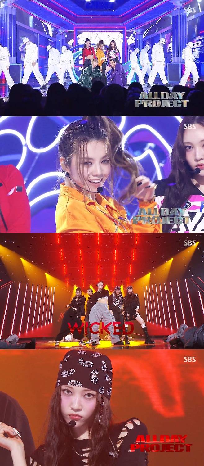 사진=SBS 인기가요 방송 화면.&nbsp;