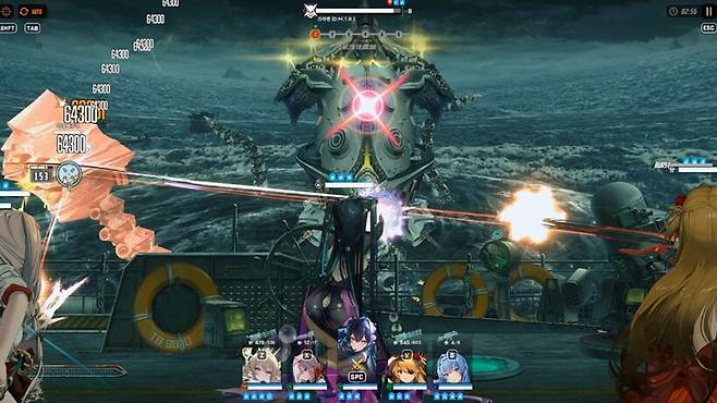 ▲ 앞다리에 있는 코어를 집중적으로 타격하는 것이 핵심