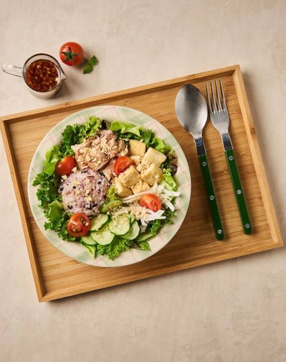 두부 참치 포케