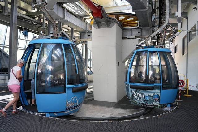 ▲ 이탈리아 남티롤 도 돌로미티 자이저 알름 케이블카