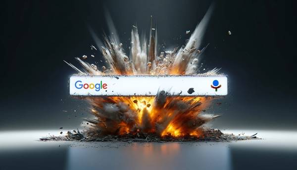 ▲생성형 인공지능 DALL·E로 제작한 구글 검색 관련 사진.