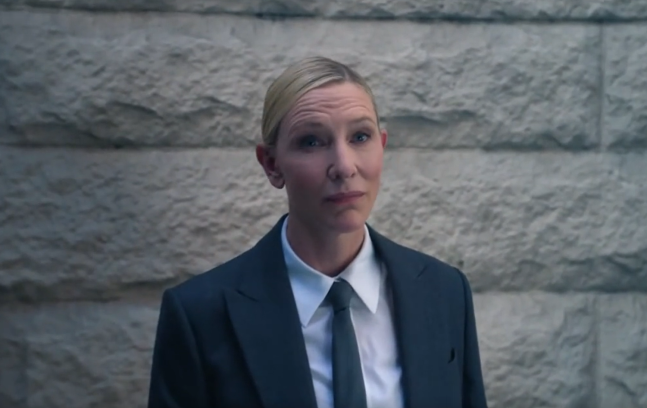 넷플릭스 ‘오징어 게임’ 시즌 3 말미에 카메오로 등장한 할리우드 배우 케이트 블란쳇 [넷플릭스 제공]