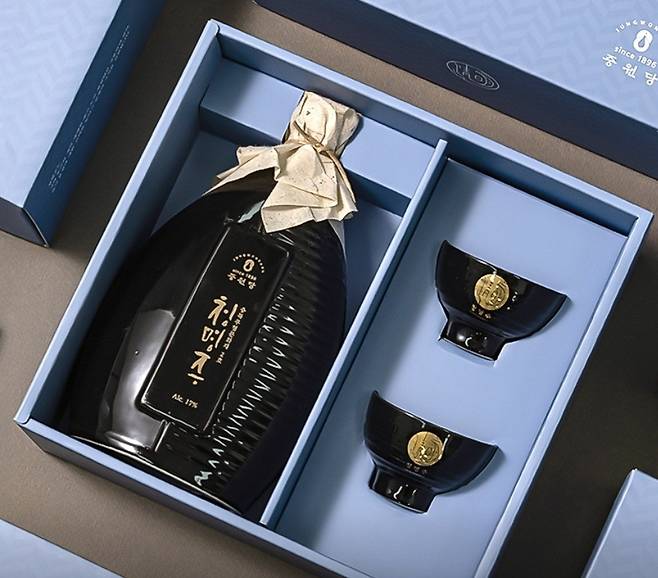 청명주 [출처=중원당 누리집 캡처]