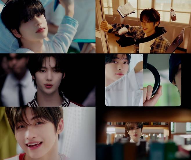 TWS가 일본 데뷔 싱글 ‘Nice to see you again’의 뮤직비디오를 공개, 시공을 초월한 연출과 보이후드 감성으로 일본 현지 공략에 본격 시동을 걸었다. 사진제공 | 플레디스 엔터테인먼트