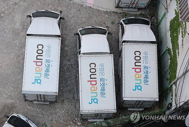 쿠팡 배송 차량 [연합뉴스 자료사진]